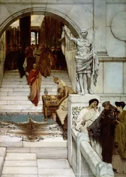 Audiencja u Agryppy, 1875
